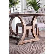 Load image into Gallery viewer, GIANNA Rustic Oak 77&quot; Dining Table
