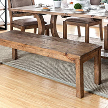 Load image into Gallery viewer, GIANNA Rustic Pine Wooden Bench
