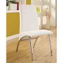 Load image into Gallery viewer, Glenview White/Chrome Dining Table
