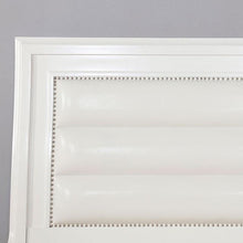 Load image into Gallery viewer, Golva E.King &amp; Queen Bed White &amp; Silver
