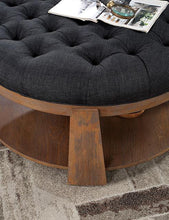 Load image into Gallery viewer, GUIS Round Coffee Table, Dark Gray
