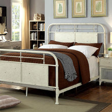 Load image into Gallery viewer, Haldus Cal.King, E.King, &amp; Twin Bed White, Ivory, &amp; Red
