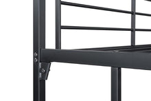 Load image into Gallery viewer, Cybill Full Loft Bed White, Silver, &amp; Black
