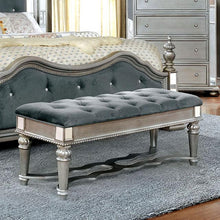 Load image into Gallery viewer, Azha Silver/Gray Bench
