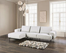 Load image into Gallery viewer, Baerum Sectional, Left &amp; Right Chaise Beige &amp; Gray

