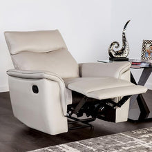 Load image into Gallery viewer, Bienne Recliner Chair White &amp; Black
