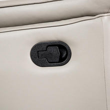 Load image into Gallery viewer, Bienne Sofa Manual Recliner White &amp; Black
