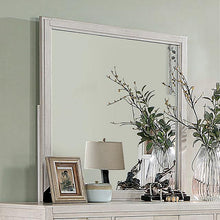 Load image into Gallery viewer, Berenice Mirror Espresso, Beige, &amp; Brown
