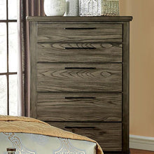 Load image into Gallery viewer, Berenice Chest Gray, White, &amp; Espresso
