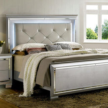Load image into Gallery viewer, Bellagrand Bed Oak, Silver &amp; Black
