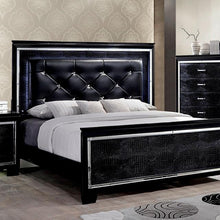Load image into Gallery viewer, Bellagrand Bed Oak, Silver &amp; Black
