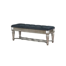 Load image into Gallery viewer, Azha Silver/Gray Bench
