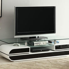 Load image into Gallery viewer, Evos Black/White 63&quot; TV Console
