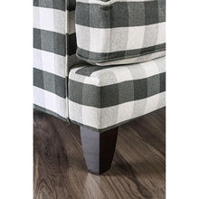 Load image into Gallery viewer, Patricia Ivory/Black Stripe Chair
