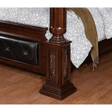 Load image into Gallery viewer, Mandalay Brown Cherry Queen Bed
