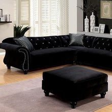 Load image into Gallery viewer, JOLANDA II Black Sectional, Black image
