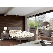Load image into Gallery viewer, Lennart Gray Rectangular Mirror
