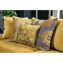 Load image into Gallery viewer, Viscontti Gold/Gray Love Seat, Gold
