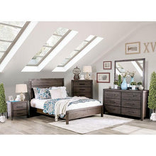 Load image into Gallery viewer, Rexburg Wire-Brushed Rustic Brown Mirror
