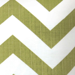 ZOE 18" X 18" Pillow, Green Chevron (2/CTN)