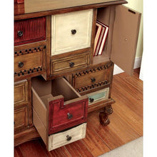 Load image into Gallery viewer, DESREE Multi/Antique Walnut Accent Chest
