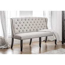 Load image into Gallery viewer, SANIA 3-Seater Loveseat Bench, Ivory
