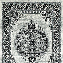 Load image into Gallery viewer, Serang Gray/Black 5' X 7' Area Rug
