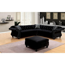 Load image into Gallery viewer, JOLANDA II Black Sectional, Black
