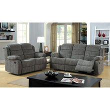 Load image into Gallery viewer, MILLVILLE Gray Love Seat w/ 2 Recliners
