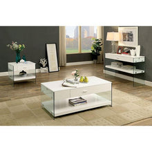 Load image into Gallery viewer, Raya White End Table, White
