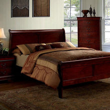 Load image into Gallery viewer, Louis Philippe Twin Bed Cherry Transitional image
