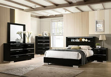 Load image into Gallery viewer, Carlie Bed White &amp; Black
