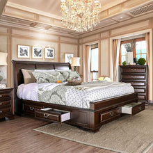 Load image into Gallery viewer, Brandt Brown Cherry Cal.King Bed image
