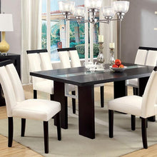 Load image into Gallery viewer, Luminar Black Glass-Insert Dining Table image
