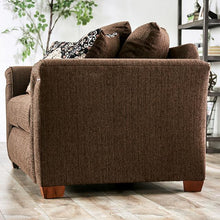 Load image into Gallery viewer, BELSIZE Loveseat, Chocolate/Tan
