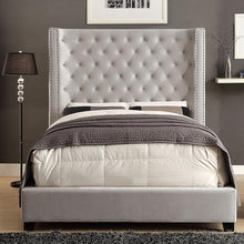 Load image into Gallery viewer, ROSABELLE Queen Bed, Ivory image
