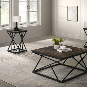 Borup 3 Pc. Table Set Brown
