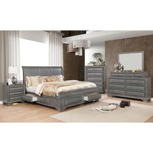 Load image into Gallery viewer, Brandt Gray Cal.King, E.King &amp; Queen Bed
