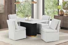 Load image into Gallery viewer, Morges 5 Pc Dining Table Set Black
