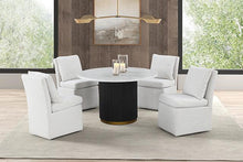 Load image into Gallery viewer, Varde 5 Pc Dining Table Set White
