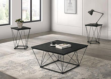 Load image into Gallery viewer, Whetstone 3 Pc. Table Set Black
