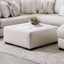 Load image into Gallery viewer, WARRENTON Ottoman, Ivory
