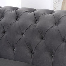 Load image into Gallery viewer, CASTELLON Loveseat, Dark Gray
