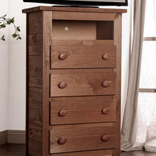 Load image into Gallery viewer, Lea Mahogany Media Chest
