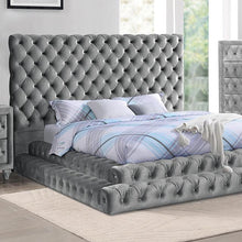 Load image into Gallery viewer, STEFANIA Queen Bed, Gray image
