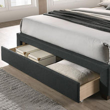 Load image into Gallery viewer, SYBELLA Cal.King Bed, Dark Gray
