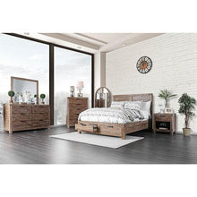 Load image into Gallery viewer, Wynton Weathered Light Oak Cal.King Bed
