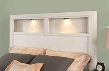 Load image into Gallery viewer, KARLA Cal.King, E.King &amp; Queen Bed, Gray &amp; White
