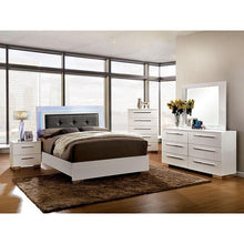 Load image into Gallery viewer, CLEMENTINE Glossy White Night Stand
