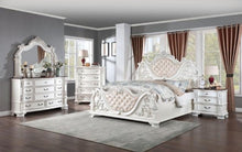 Load image into Gallery viewer, ESPARANZA Cal.King Bed, Pearl White
